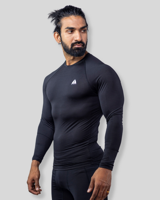Essential Men Compression Tee | Full Sleeves