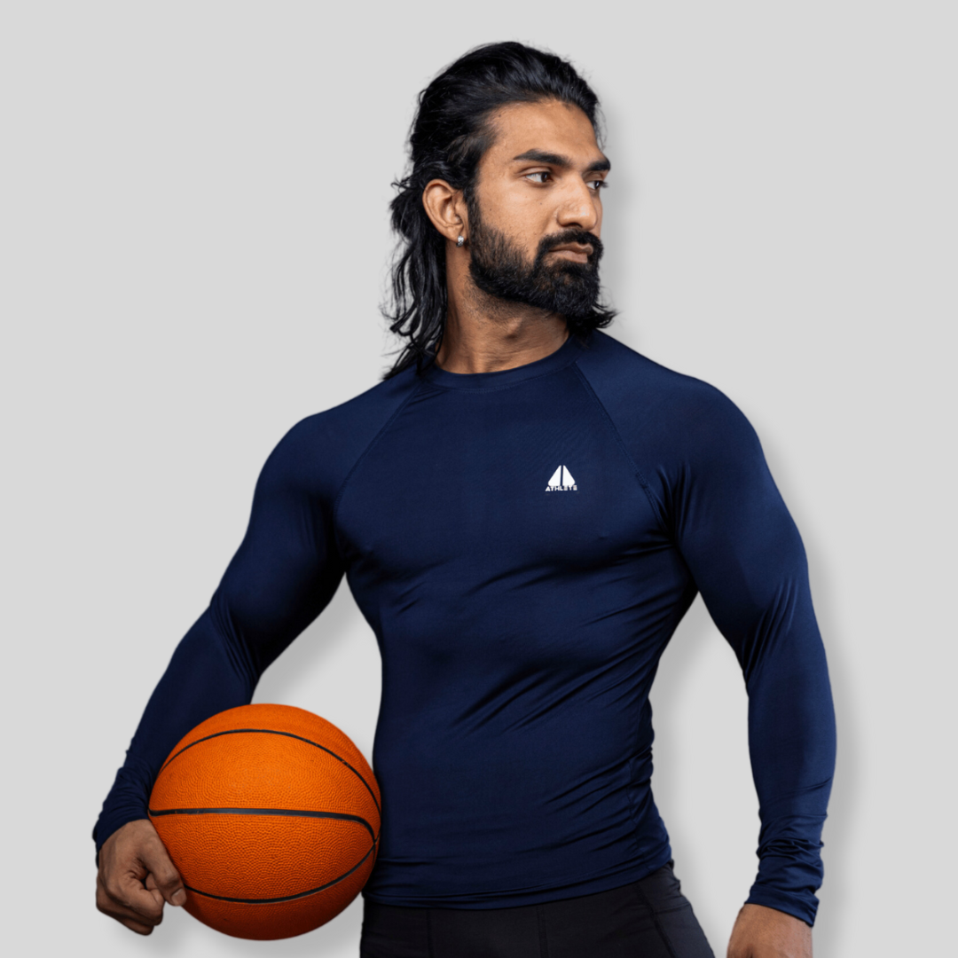 Essential Men Compression Tee | Full Sleeves