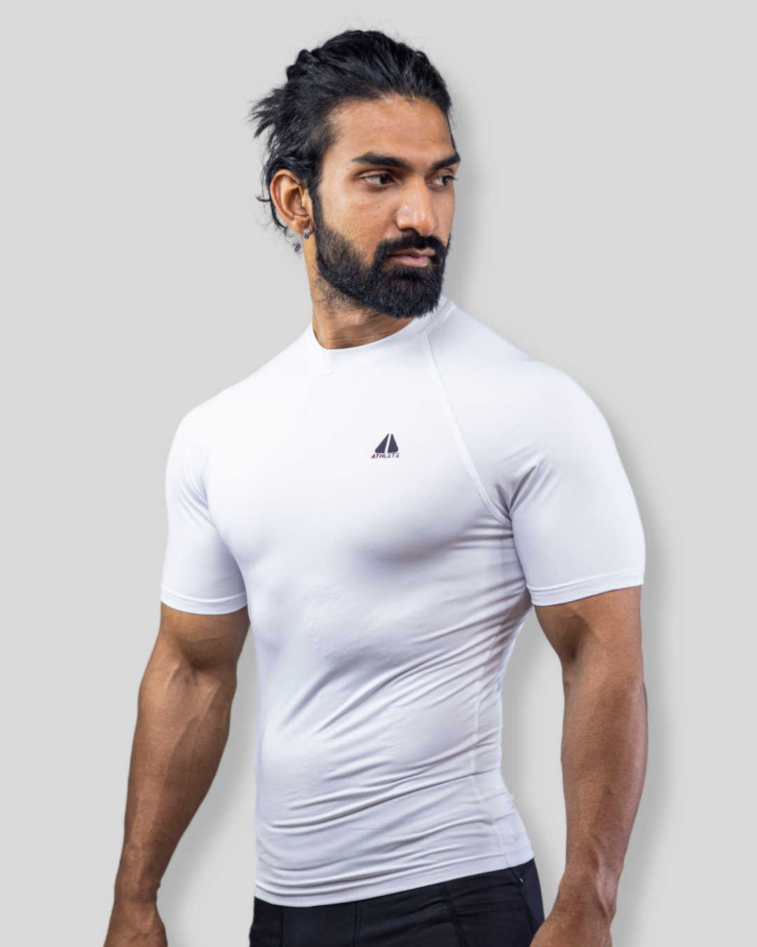 Essential Men Compression Tee | Half Sleeve